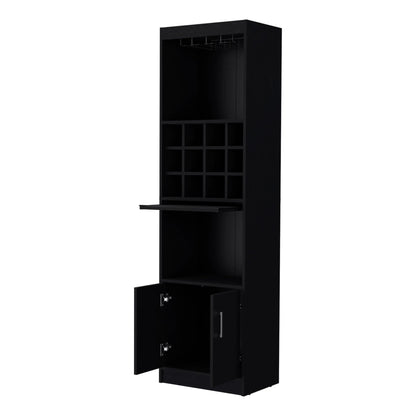 Wenge Bar Cabinet with Wine Storage image 4