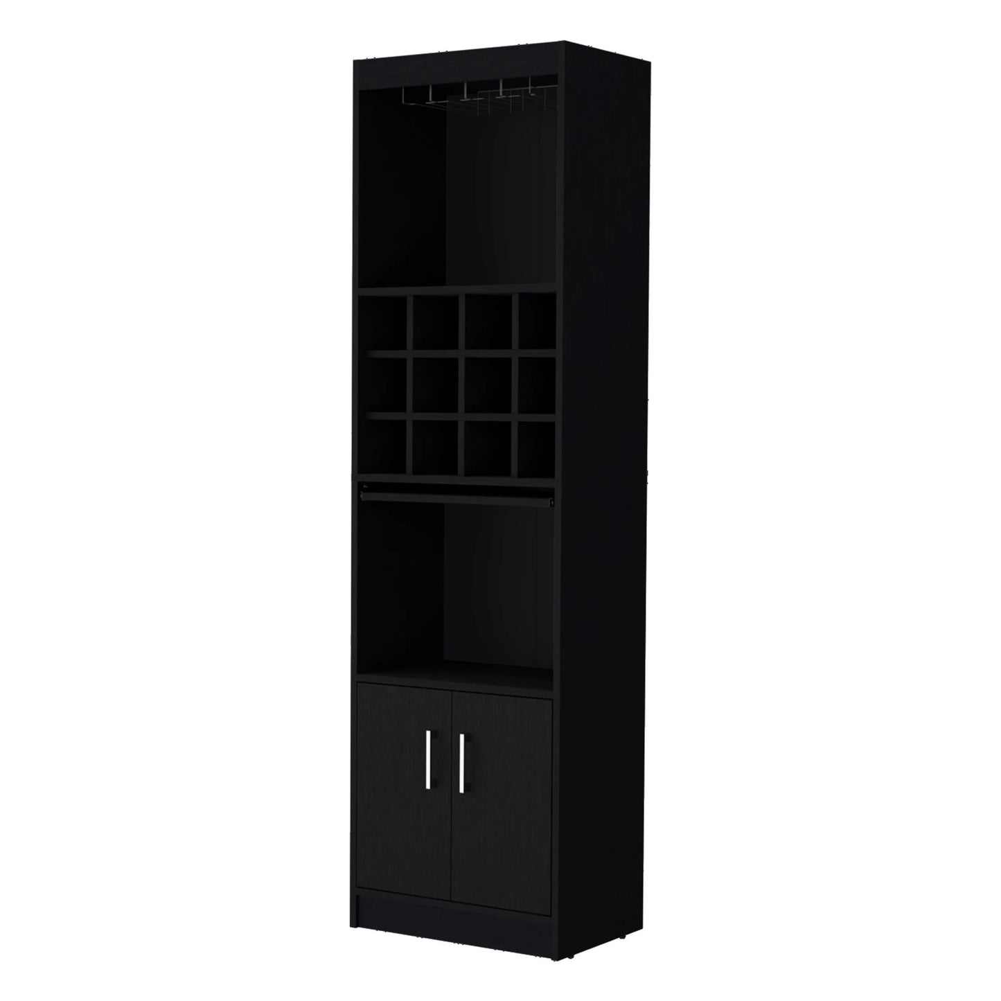 Wenge Bar Cabinet with Wine Storage image 3