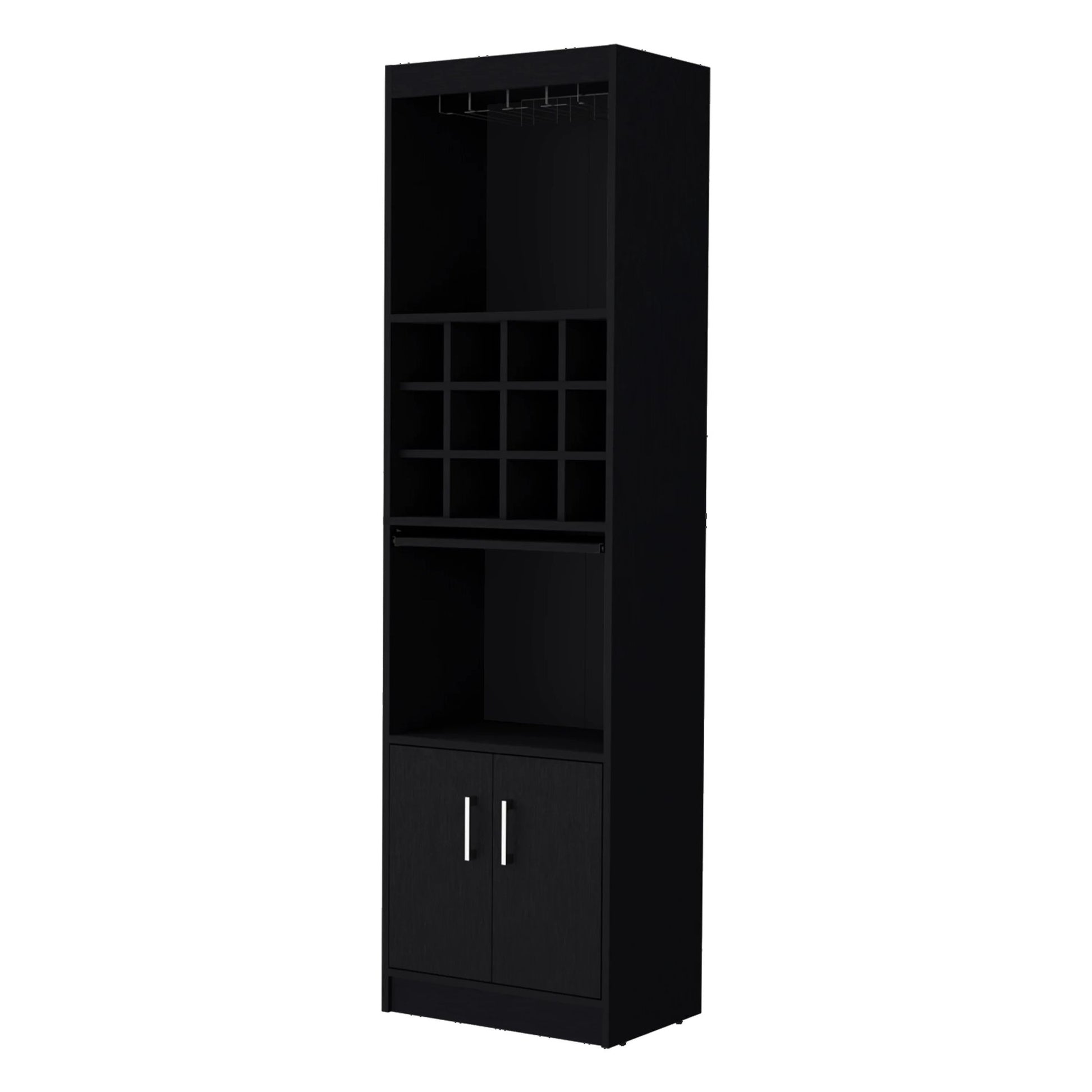 Wenge Bar Cabinet with Wine Storage image 3