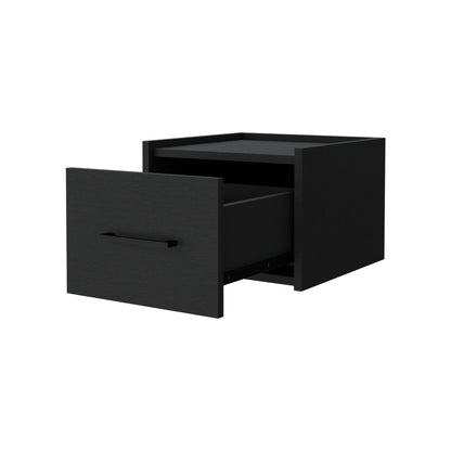 Wenge Wall-Mounted Floating Nightstand image 3