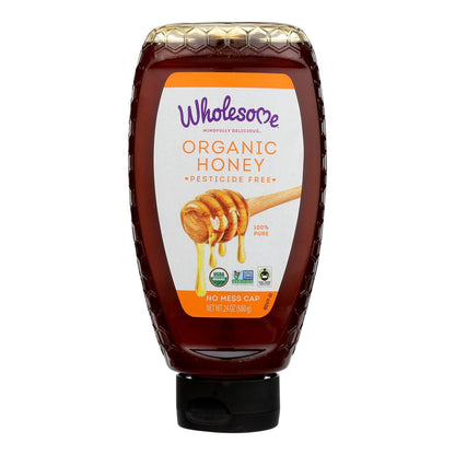 Wholesome! Organic Honey - Case Of 6 - 24 Oz image 1