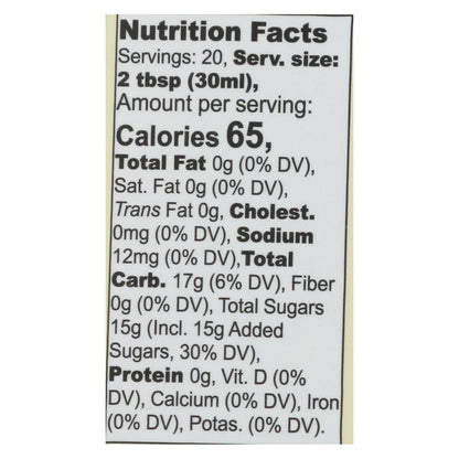 Wholesome Sweeteners Organic Syrup - Pancake Lite - Case Of 6 - 20 Fl Oz image 4