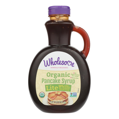 Wholesome Sweeteners Organic Syrup - Pancake Lite - Case Of 6 - 20 Fl Oz image 2