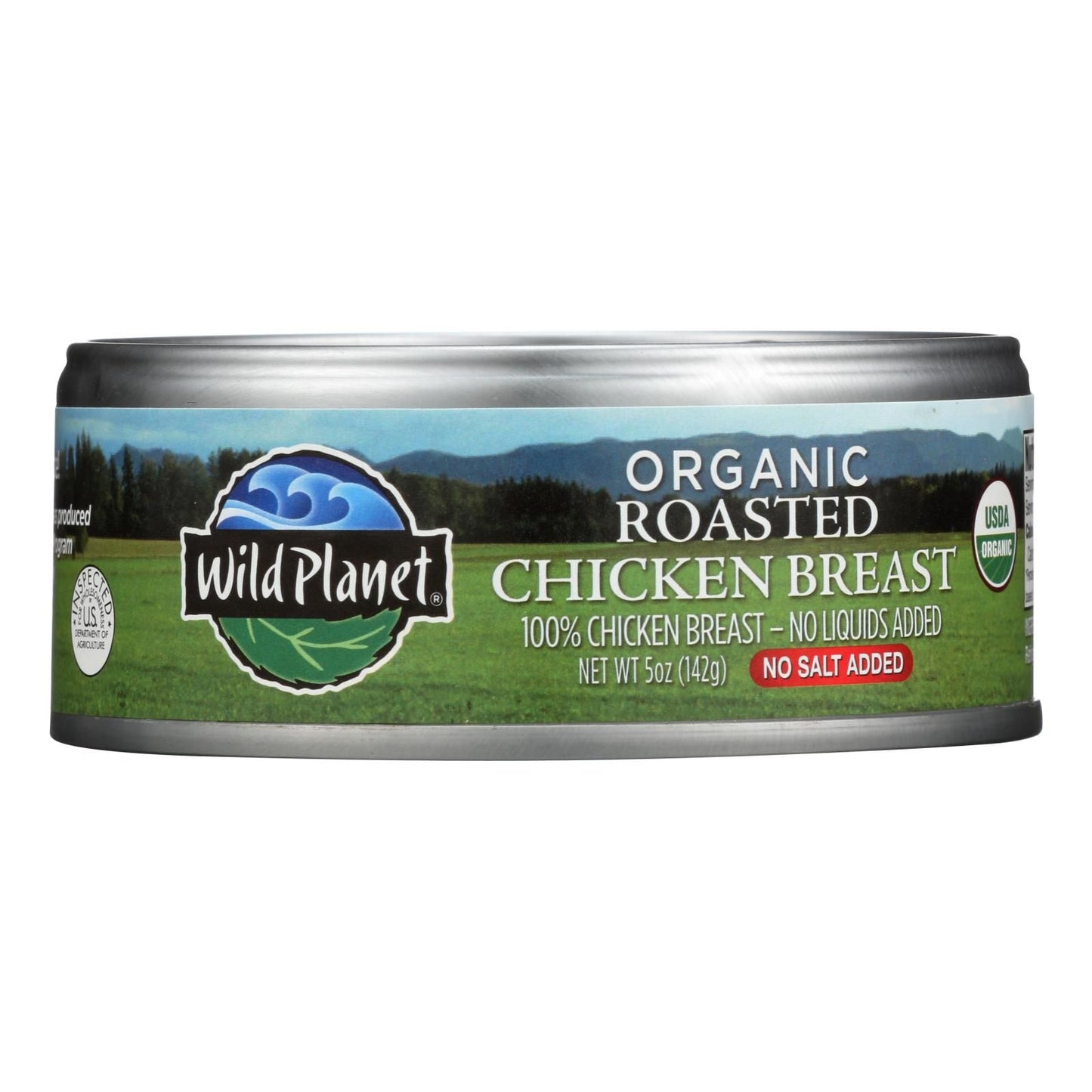 Wild Planet Organic Roasted Chicken Breast - No Salt Added - Case Of 12 - 5 Oz. image 1