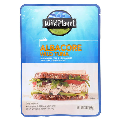 Wild Planet Wild Albacore Tuna - Case Of 24 - 3 Oz image 1