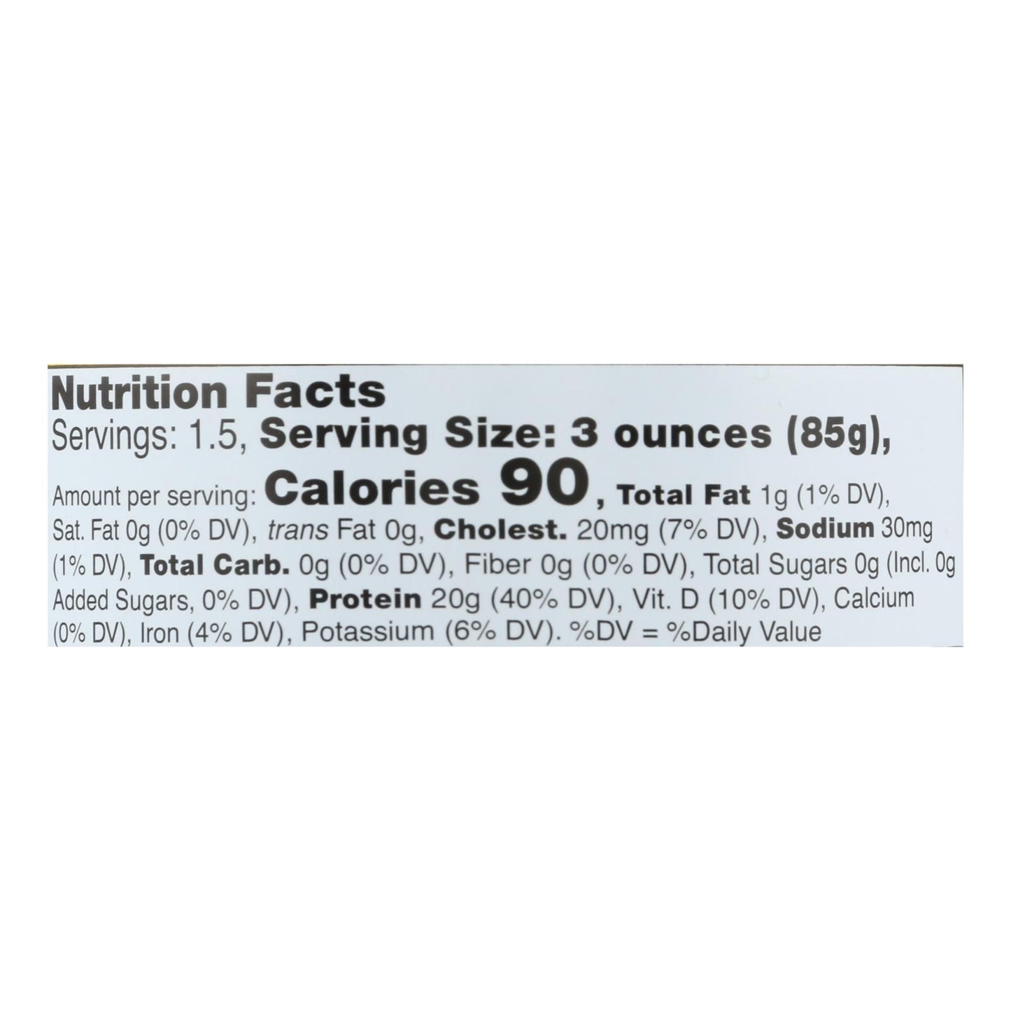 Wild Planet Wild Skipjack Light Tuna - No Salt Added - Case Of 12 - 5 Oz. image 3