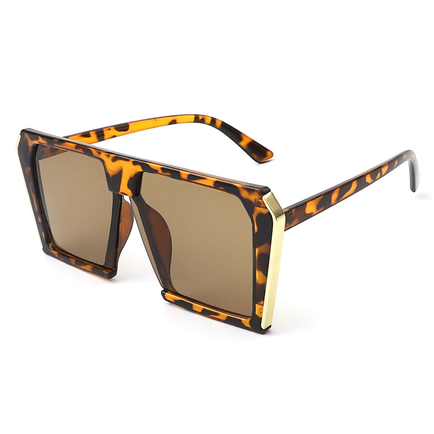 Women Square Oversize Fashion Sunglasses image 4