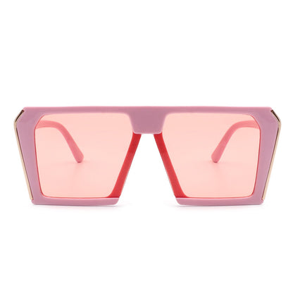 Women Square Oversize Fashion Sunglasses image 9
