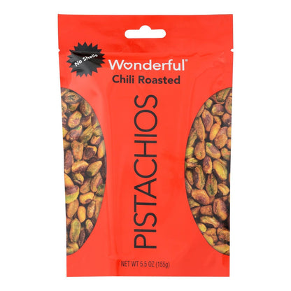 Wonderful Pistachios - Pistachios Chili No Shell - Case Of 10 - 5.5 Oz image 1