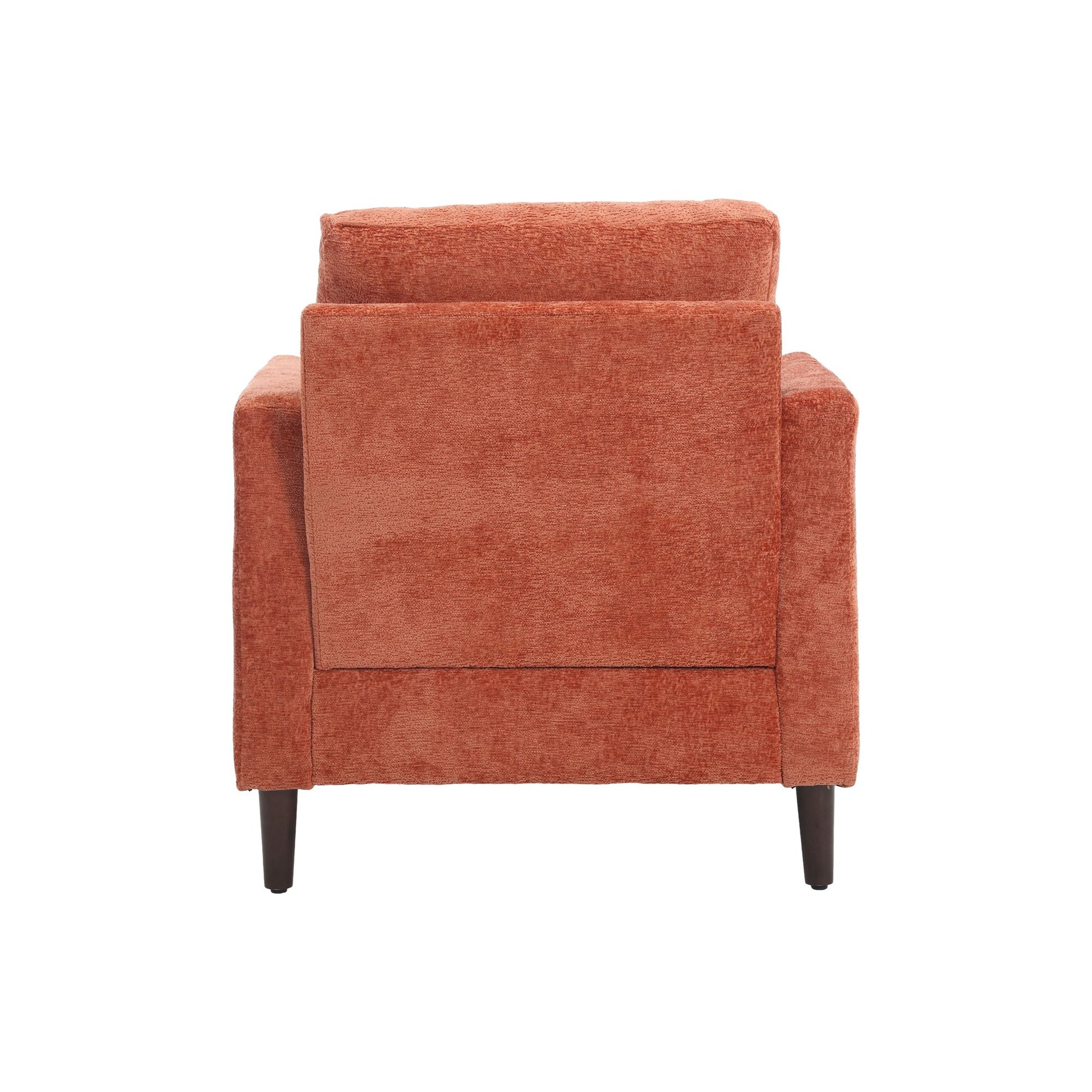 Wood Frame Armchair, Modern Accent Chair Lounge Chair for Living Room,Tufted Club Chair, Mid Century Modern Arm Chairs w image 16