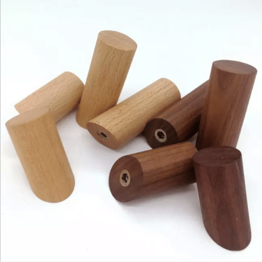 Wood Wall hooks, 3 Size Towel & Coat Hooks image 4