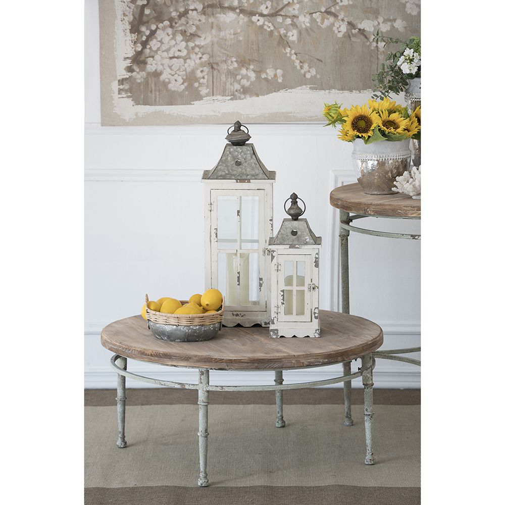 Wooden Candle Lantern Decorative, Hurricane Lantern Holder Decor for Indoor Outdoor, Home Garden Wedding image 4