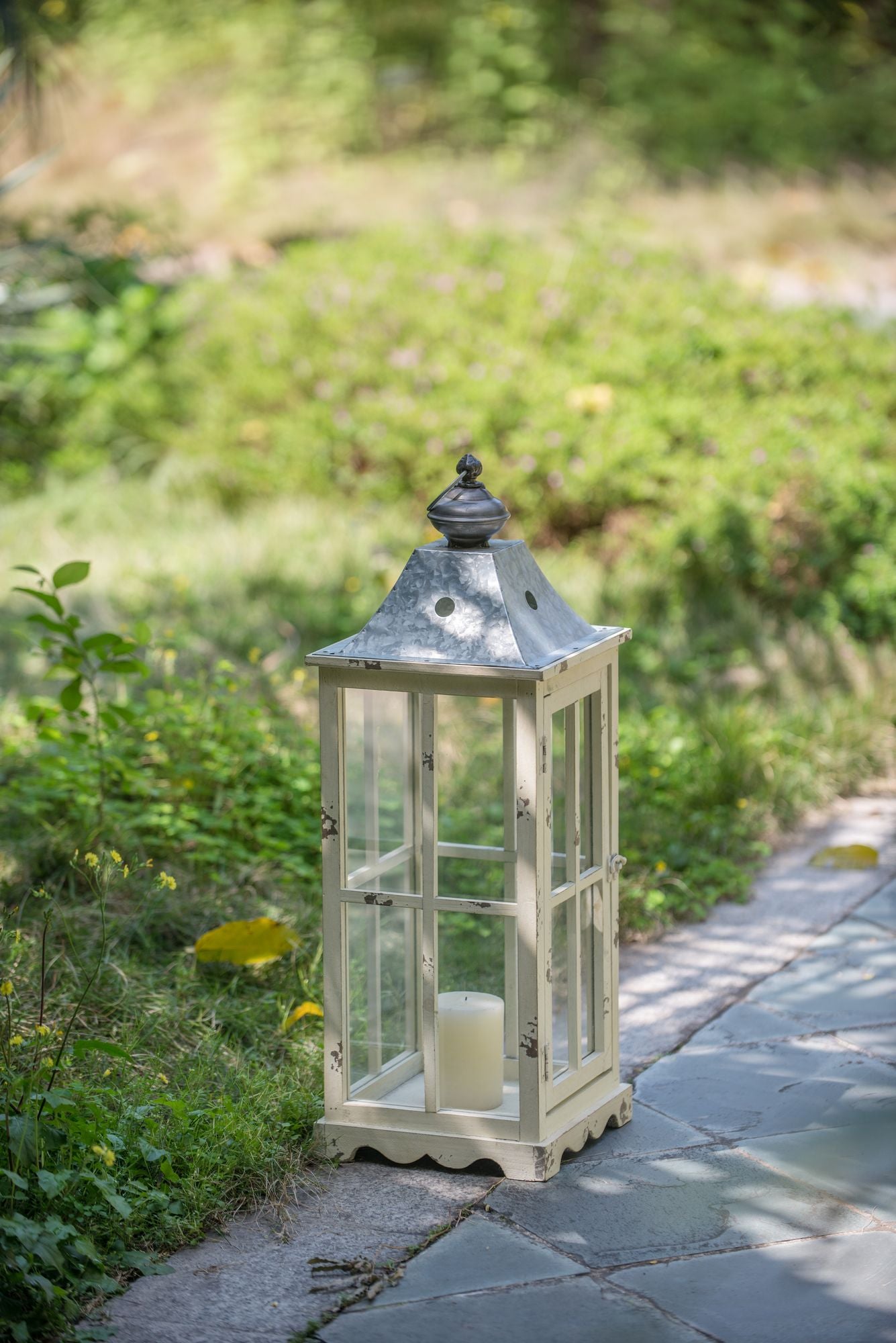 Wooden Candle Lantern Decorative, Hurricane Lantern Holder Decor for Indoor Outdoor, Home Garden Wedding image 18