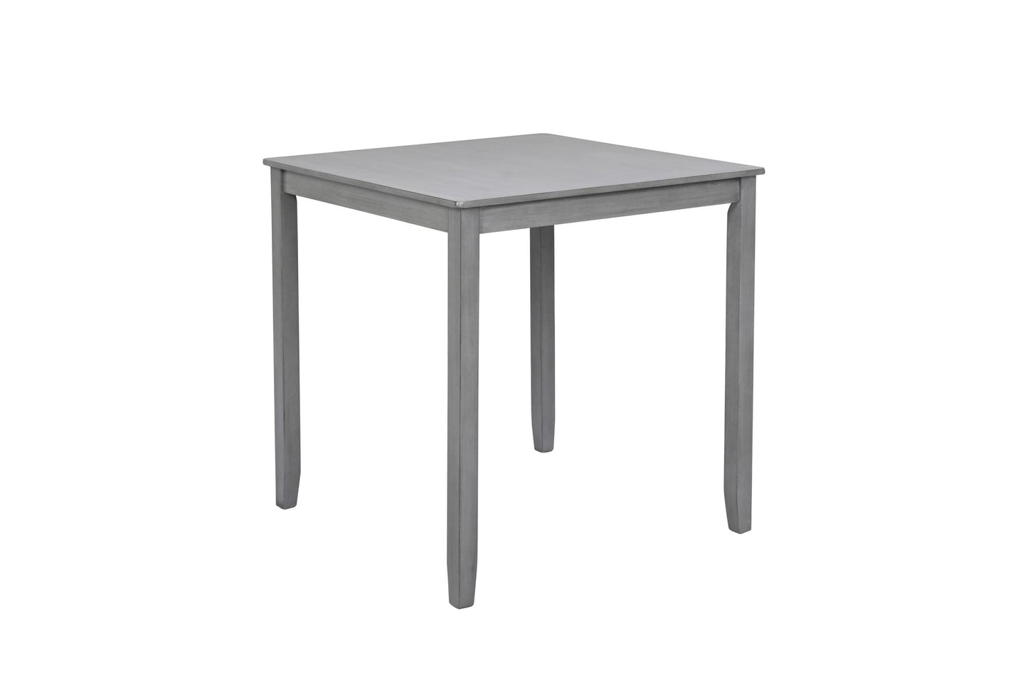 Wooden Dining Square Table, Kitchen Table for Small Space, 4 Person Counter Height Table, Gray,
ONLY THE TABLE image 7