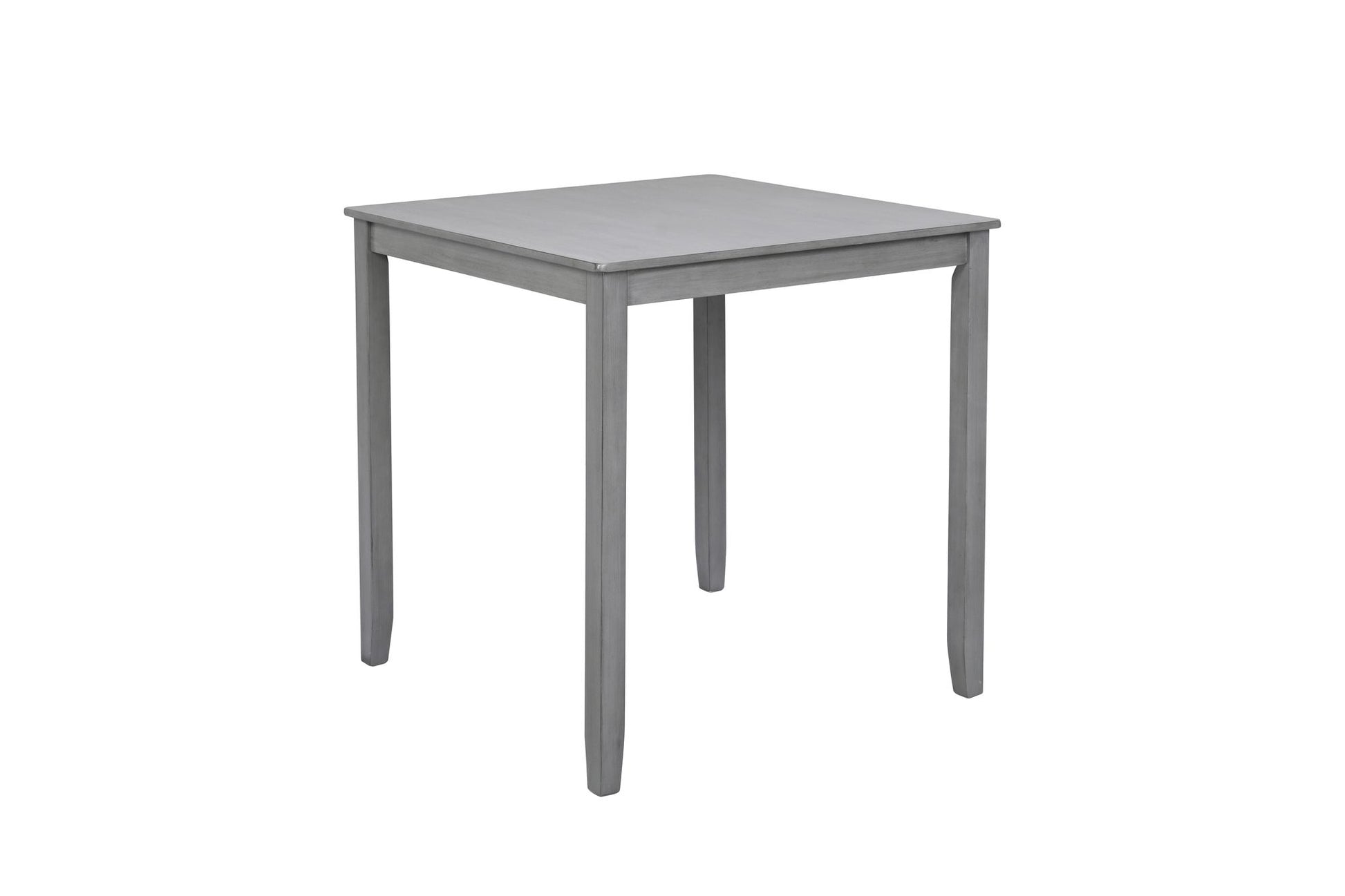 Wooden Dining Square Table, Kitchen Table for Small Space, 4 Person Counter Height Table, Gray,
ONLY THE TABLE image 7