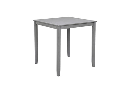 Wooden Dining Square Table, Kitchen Table for Small Space, 4 Person Counter Height Table, Gray,
ONLY THE TABLE image 7