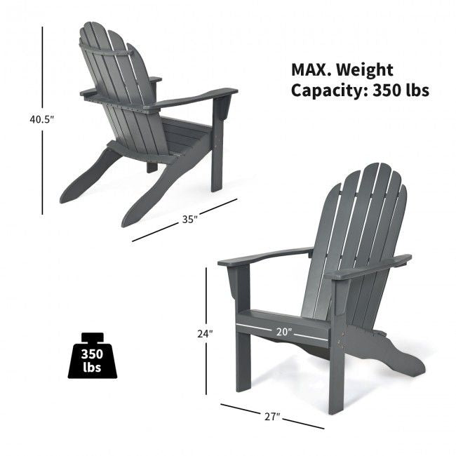 Wooden Outdoor Lounge Chair with Ergonomic Design for Yard and Garden image 11