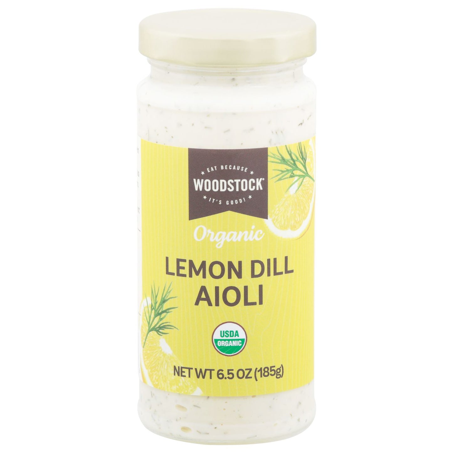 Woodstock - Lemon Dill Aioli - Case Of 6-6.5 Oz image 1
