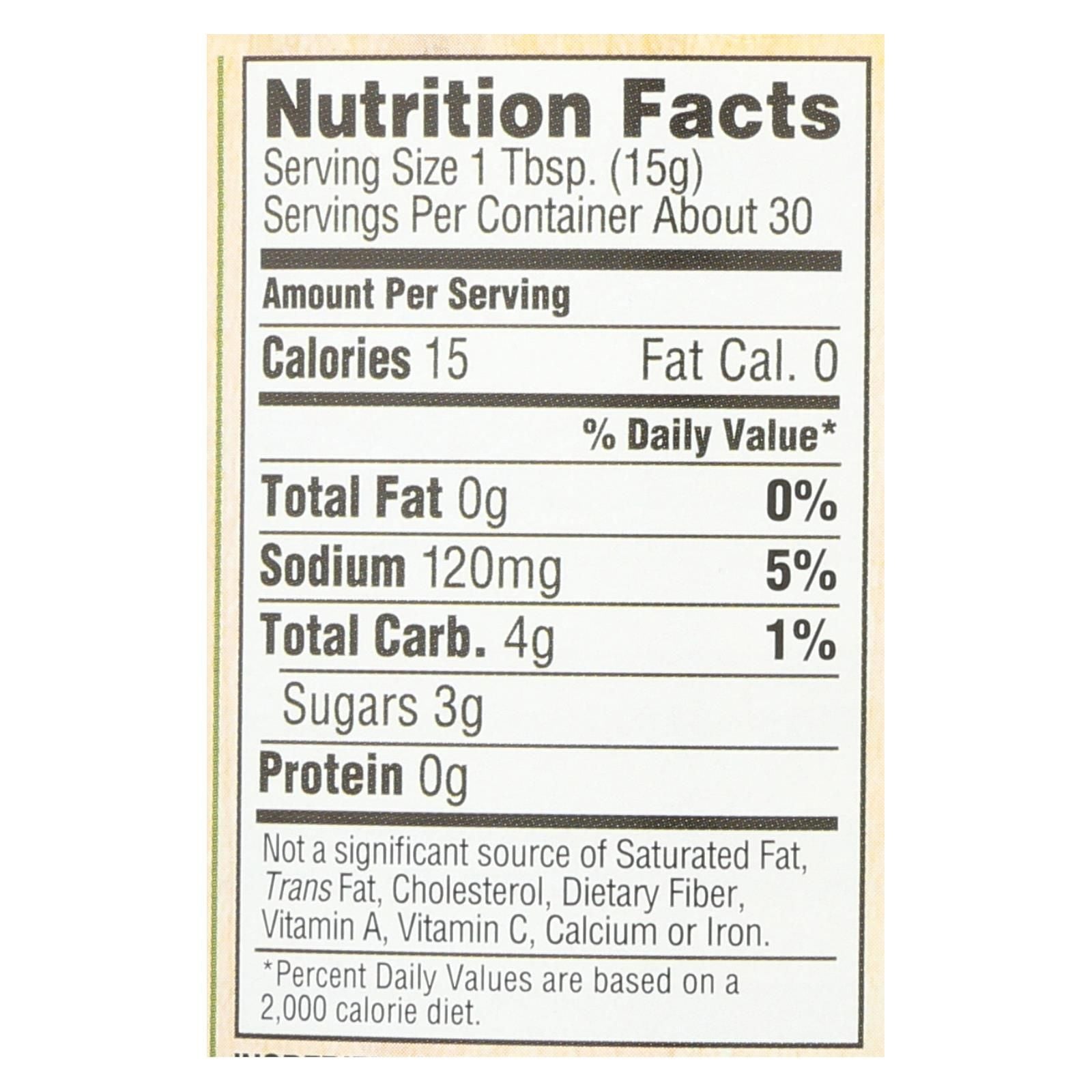 Woodstock Organic Sweet Relish - Case Of 12 - 16 Oz image 3