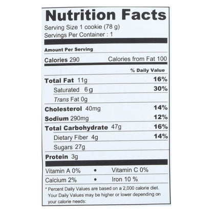 Wow Baking Cookie - Oregon Oatmeal - Case Of 12 - 2.75 Oz. image 2