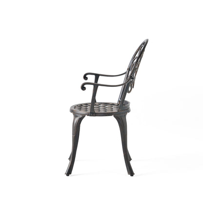 CAMDEN 3PC CAST BISTRO SET W ICE BUCKET image 12