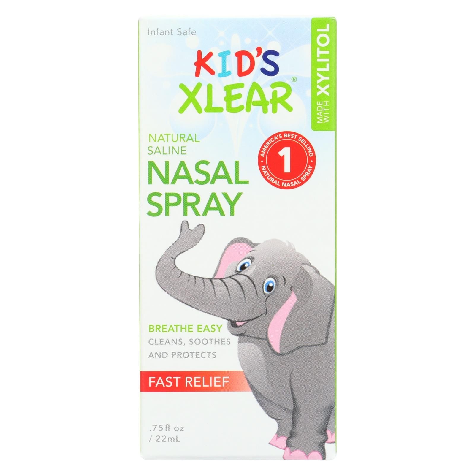 Xlear - Nasal Spray Sinus Kids -.75 Fz image 1