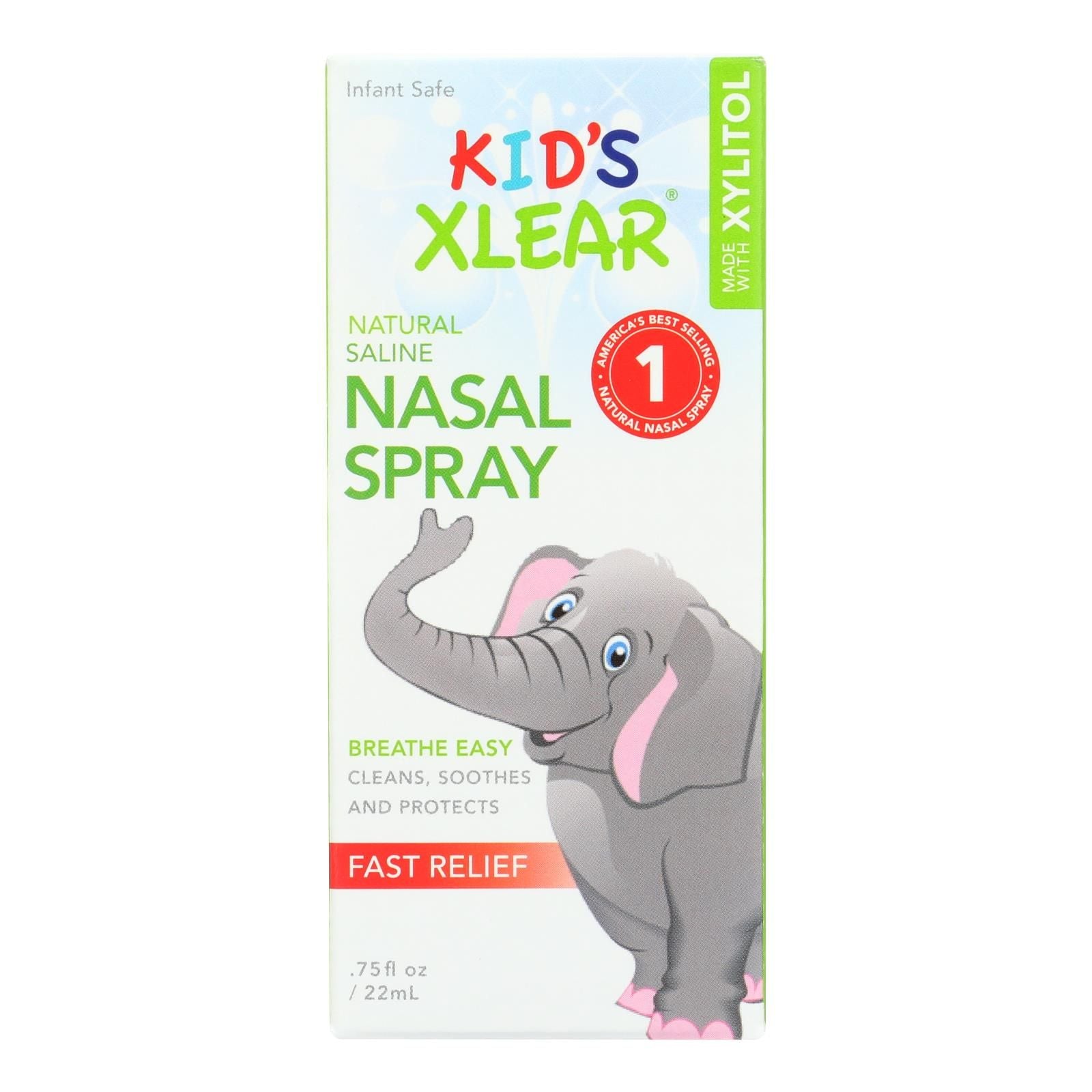 Xlear - Nasal Spray Sinus Kids -.75 Fz image 2