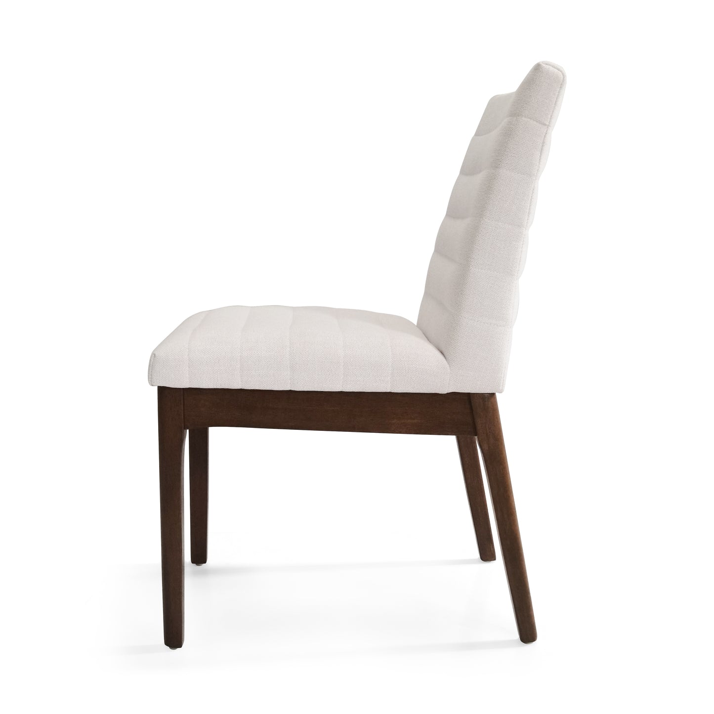 Upholstered Dining Chairs With Rubber Legs (Set of 2),Light Beige image 8