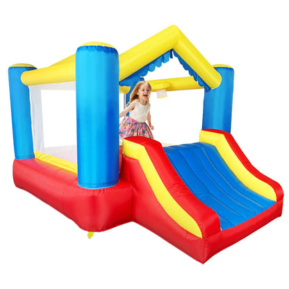 YARD Bounce House Inflatable Bounce House with Basketball Hoop Royal Bouncer for Kids, Outdoor Bouncy House, Durable Sea image 1