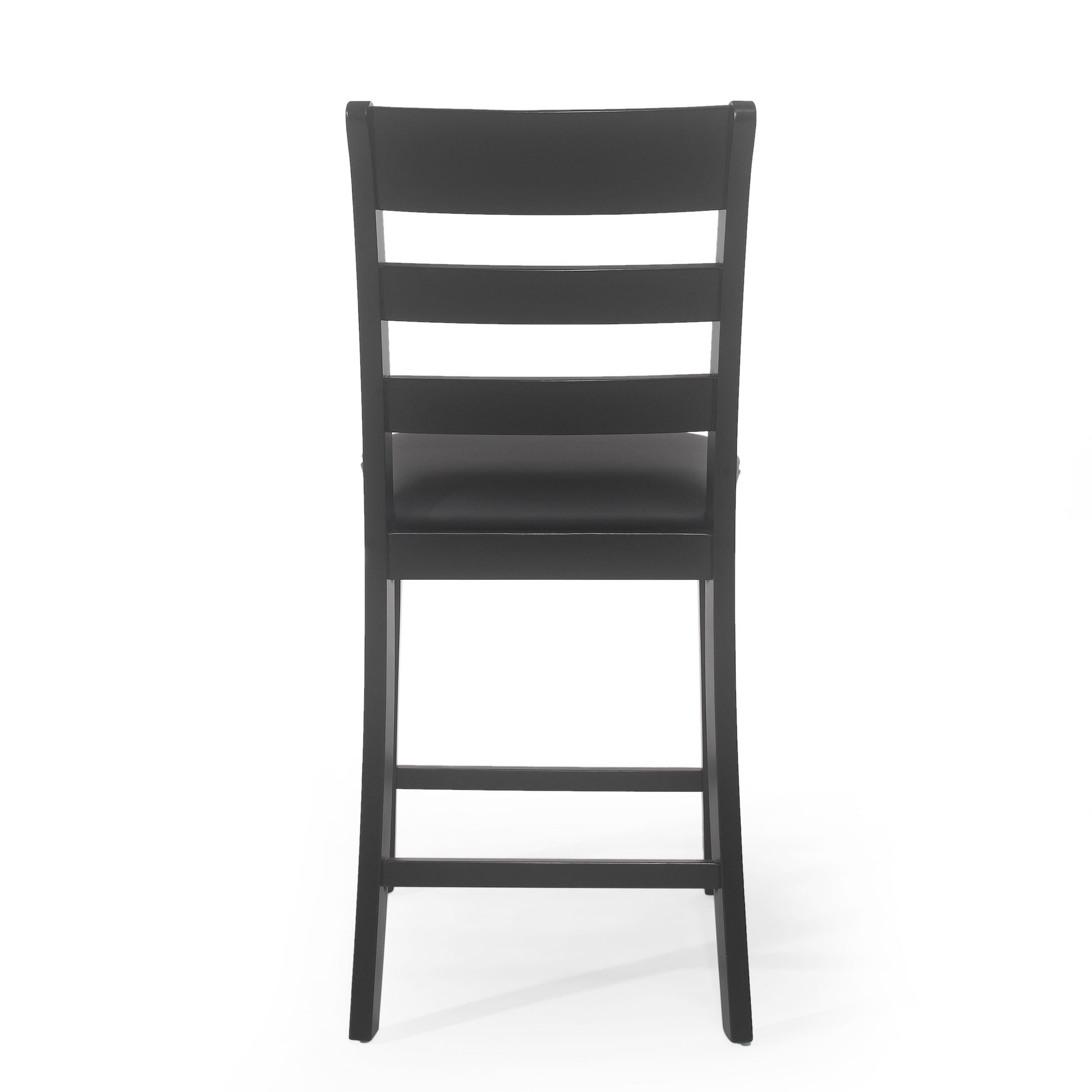 Farmhouse Upholstered Wood Counter Stools (Set of 2) image 9