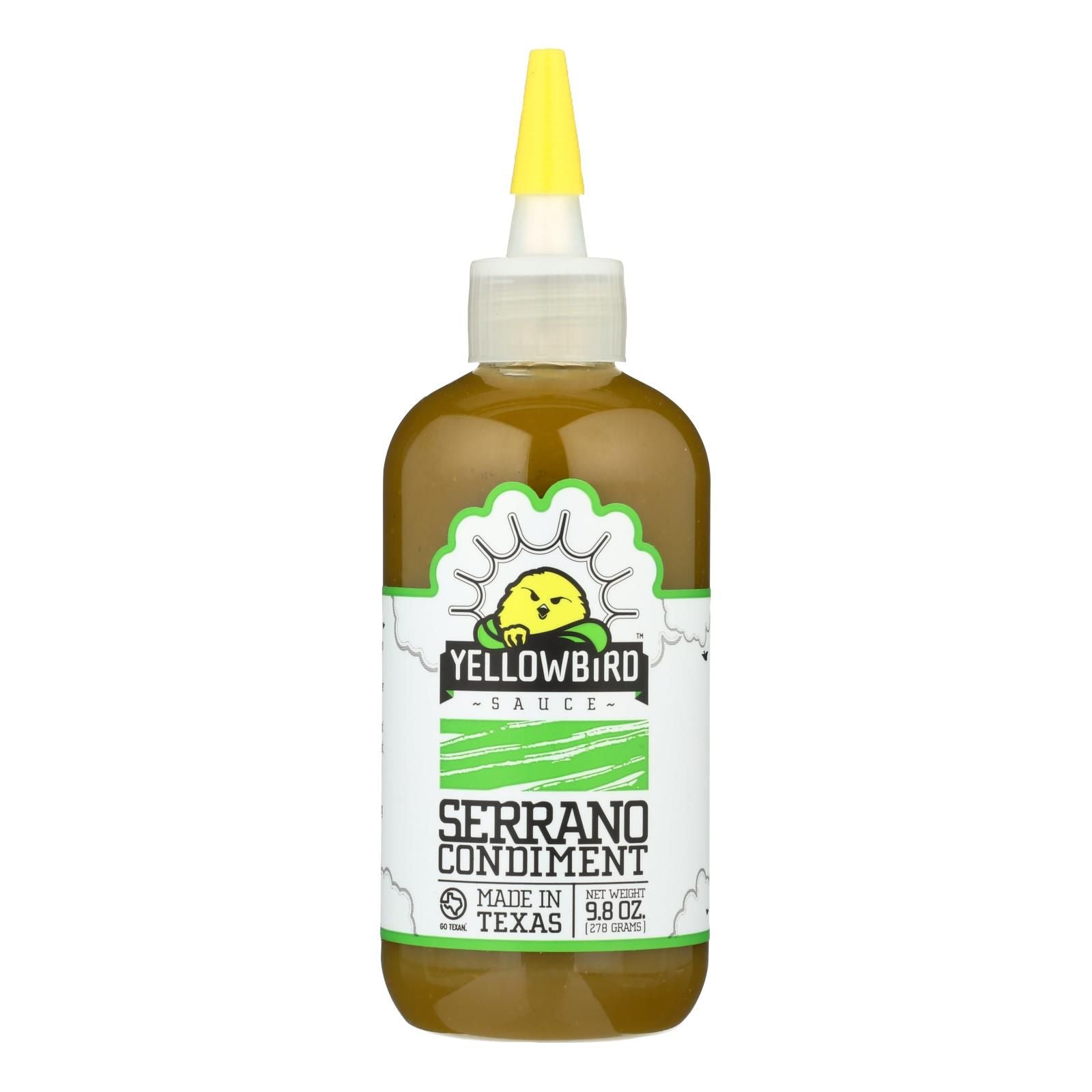 Yellowbird Sauce - Serrano - Case Of 6 - 9.8 Oz image 1