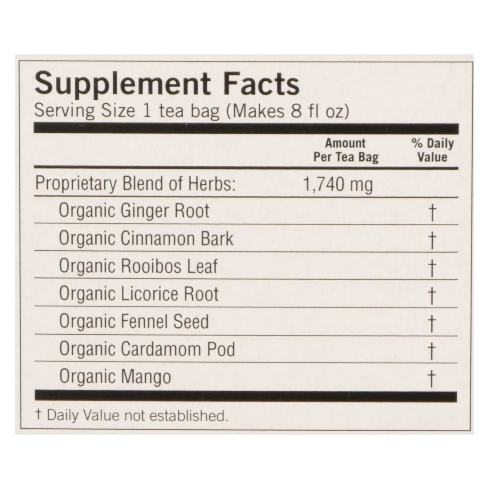 Yogi Tea - Organic - Mango Ginger - Case Of 6 - 16 Bag image 2
