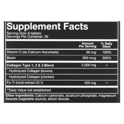 Youtheory Collagen - Mens - Advanced - 160 Tablets image 2