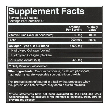 Youtheory Collagen - Mens - Advanced - 290 Tablets image 3