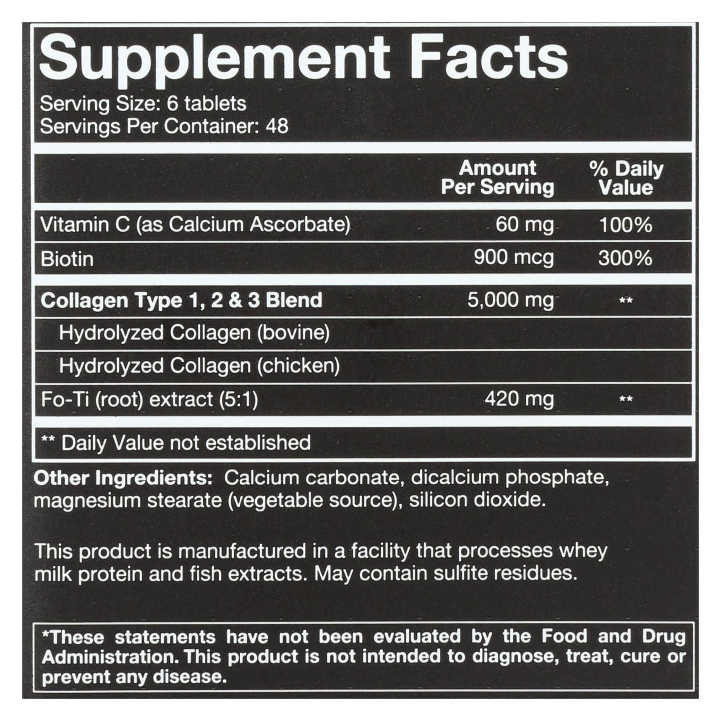 Youtheory Collagen - Mens - Advanced - 290 Tablets image 1