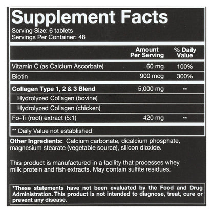 Youtheory Collagen - Mens - Advanced - 290 Tablets image 1