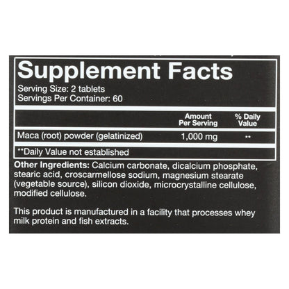 Youtheory Dietary Supplement Men's Maca - 1 Each - 120 Tab image 3