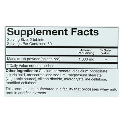 Youtheory Dietary Supplement Women's Maca Root Advanced - 1 Each - 120 Tab image 3