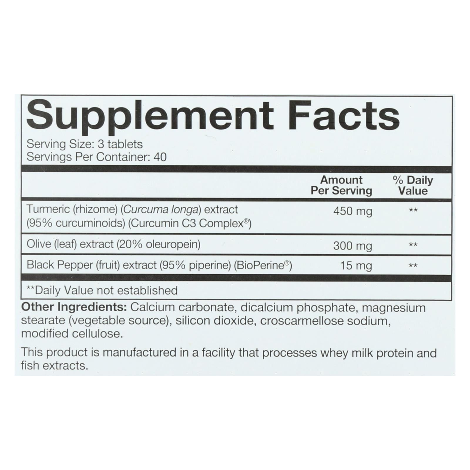 Youtheory Turmeric - Advanced Formula - 120 Tablets image 2