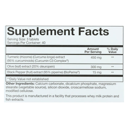 Youtheory Turmeric - Advanced Formula - 120 Tablets image 2