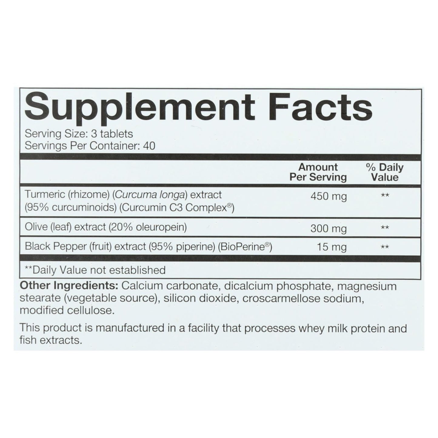 Youtheory Turmeric - Advanced Formula - 120 Tablets image 3