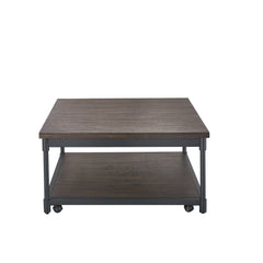 Prescott - Lift-Top Square Cocktail Table - Brown