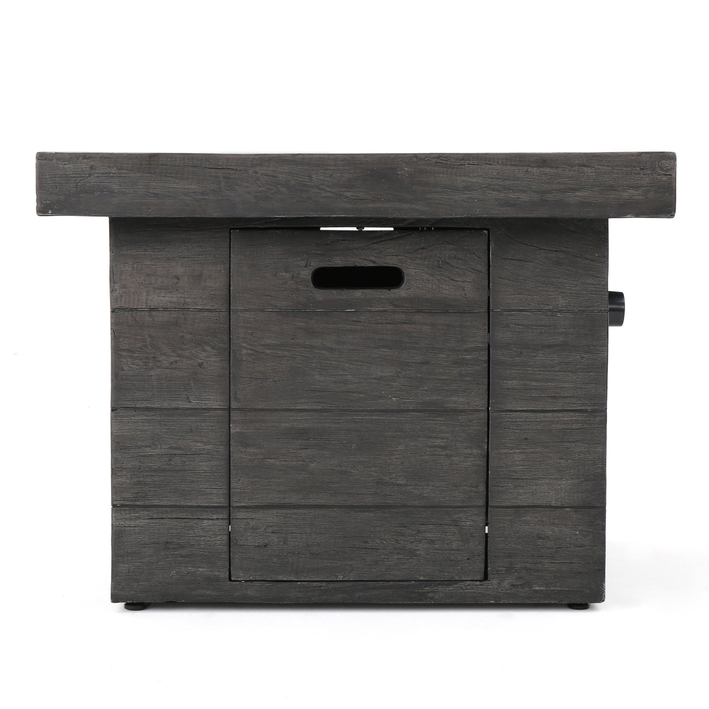 ANCHORAGE 32'' WOOD SQUARE MGO FIRE PIT GREY - 40,000 BTU image 10