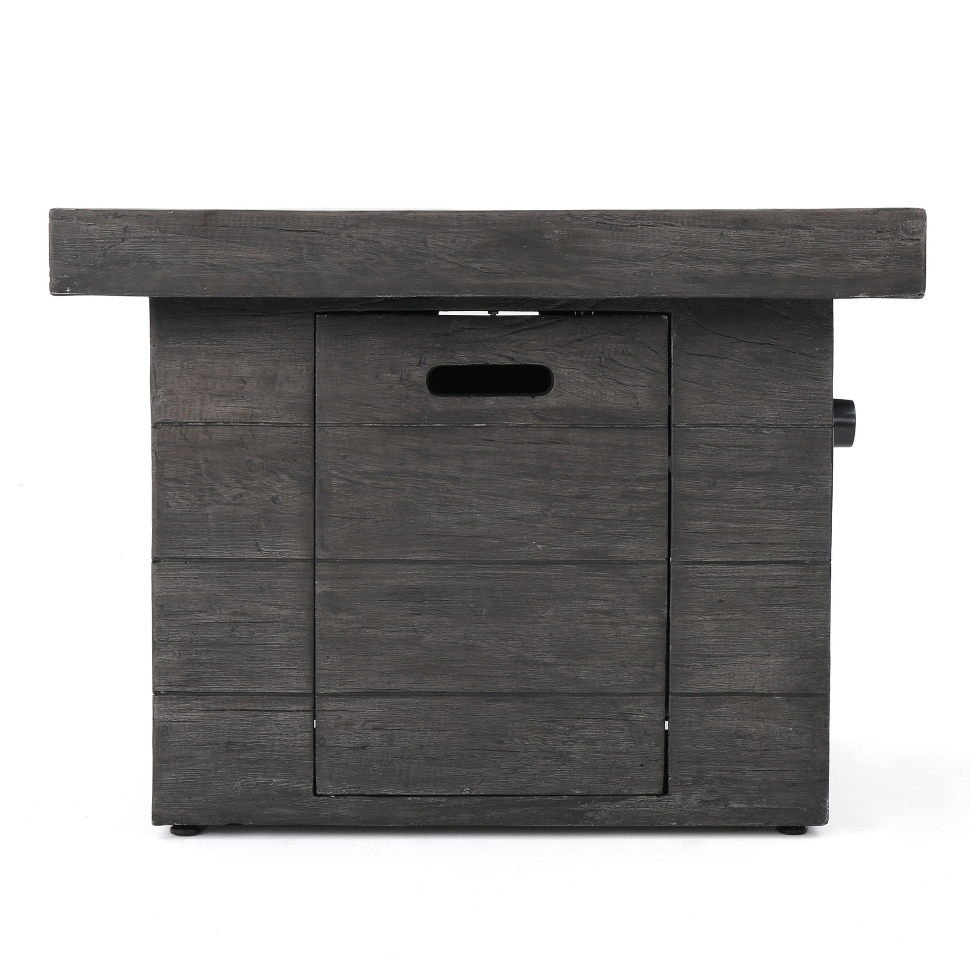 ANCHORAGE 32'' WOOD SQUARE MGO FIRE PIT GREY - 40,000 BTU image 10