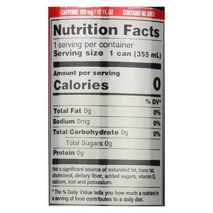 Zevia Zero Calorie Energy Drink - Grapefruit - Case Of 12 - 12 Fl Oz image 3