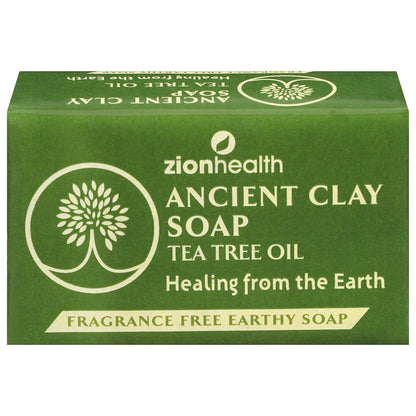 Zion Health - Ancnt Clay Soap Tea Tree - 1 Each - 6 Oz image 1