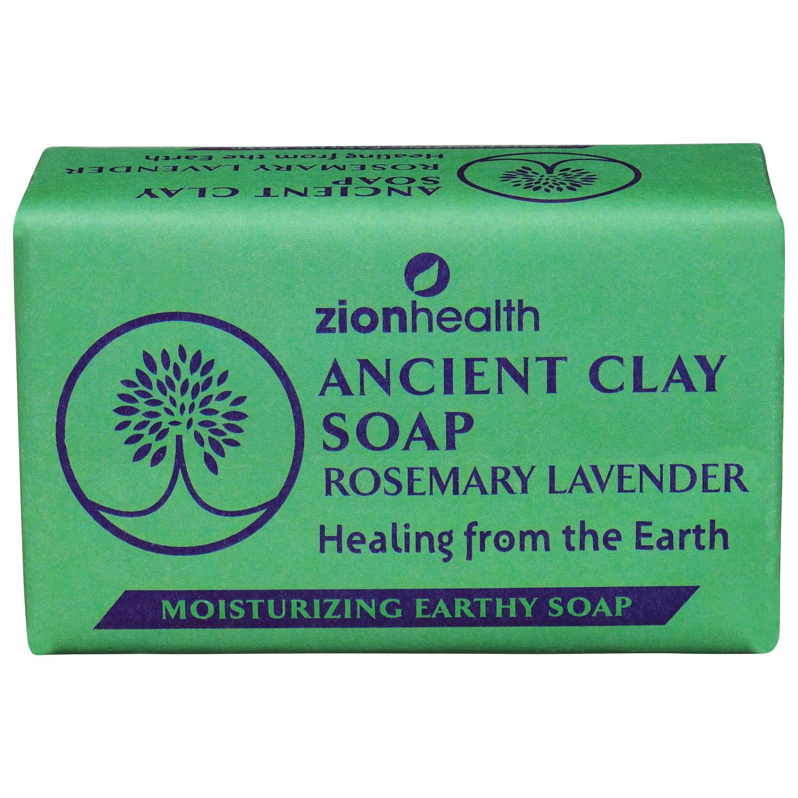 Zion Health - Ancnt Cly Soap Rsmry Lvnd - 1 Each - 6 Oz image 1
