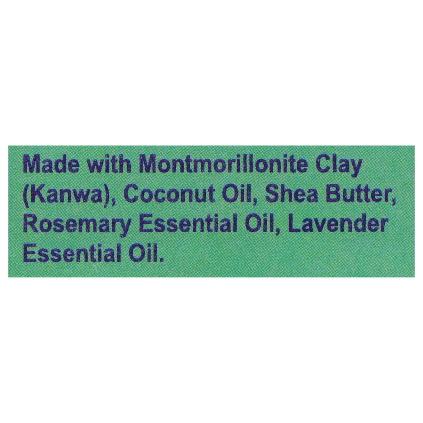 Zion Health - Ancnt Cly Soap Rsmry Lvnd - 1 Each - 6 Oz image 2