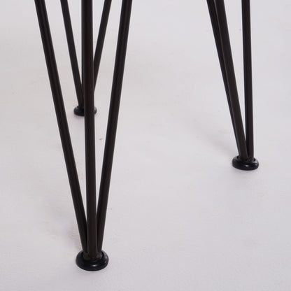 ZION INDUSTRIAL WOOD AND METAL COFFEE TABLE WITH ACCENT TABLE image 13