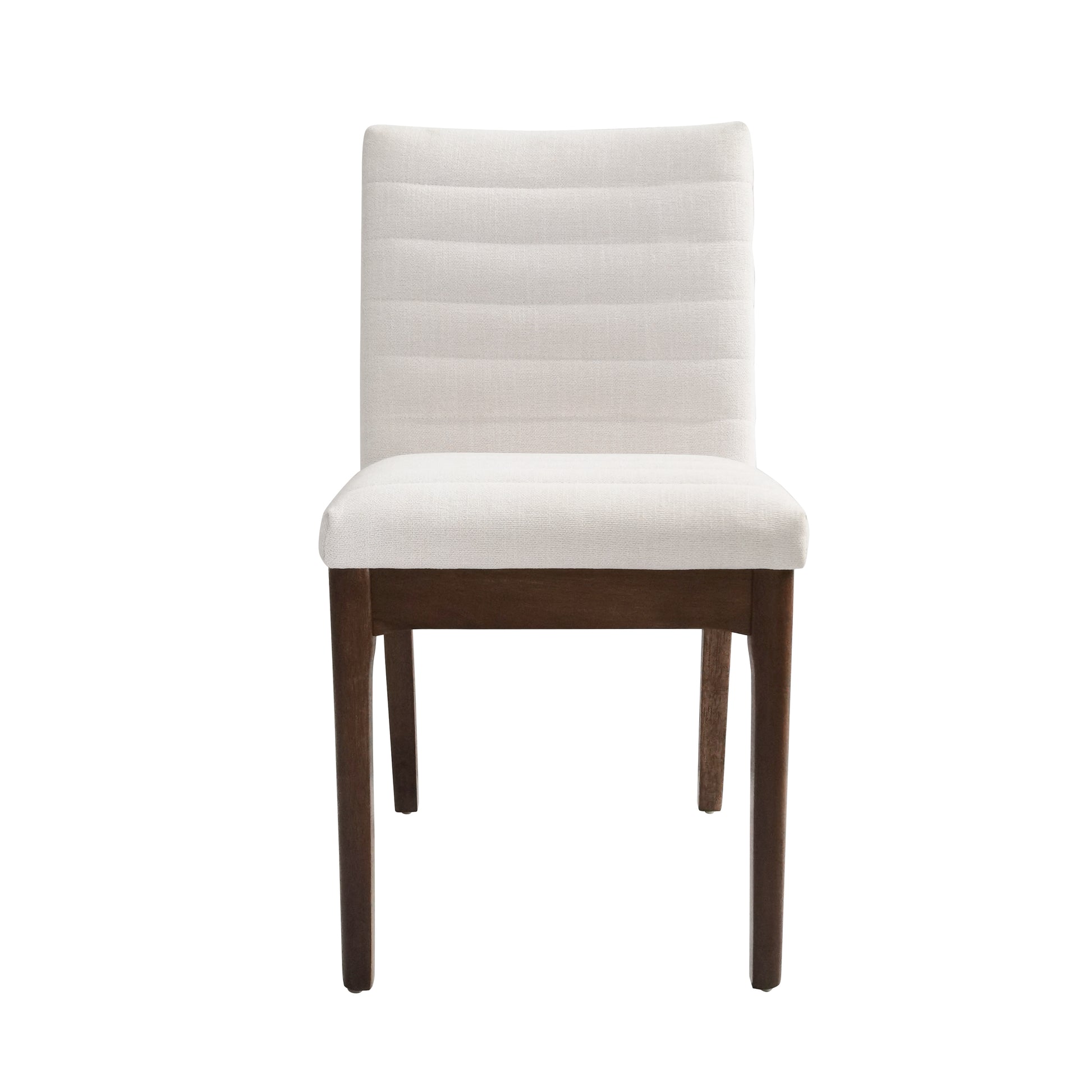 Upholstered Dining Chairs With Rubber Legs (Set of 2),Light Beige image 5